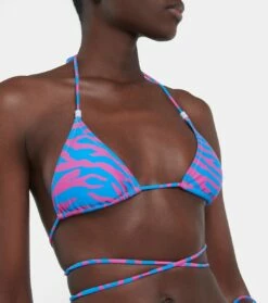 Bedrucktes Bikini-Oberteil Miami -Mytheresa Verkaufs-Shop P00800024 d1
