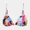 Rebecca Vallance Bedrucktes Bikini-Oberteil Le Reve